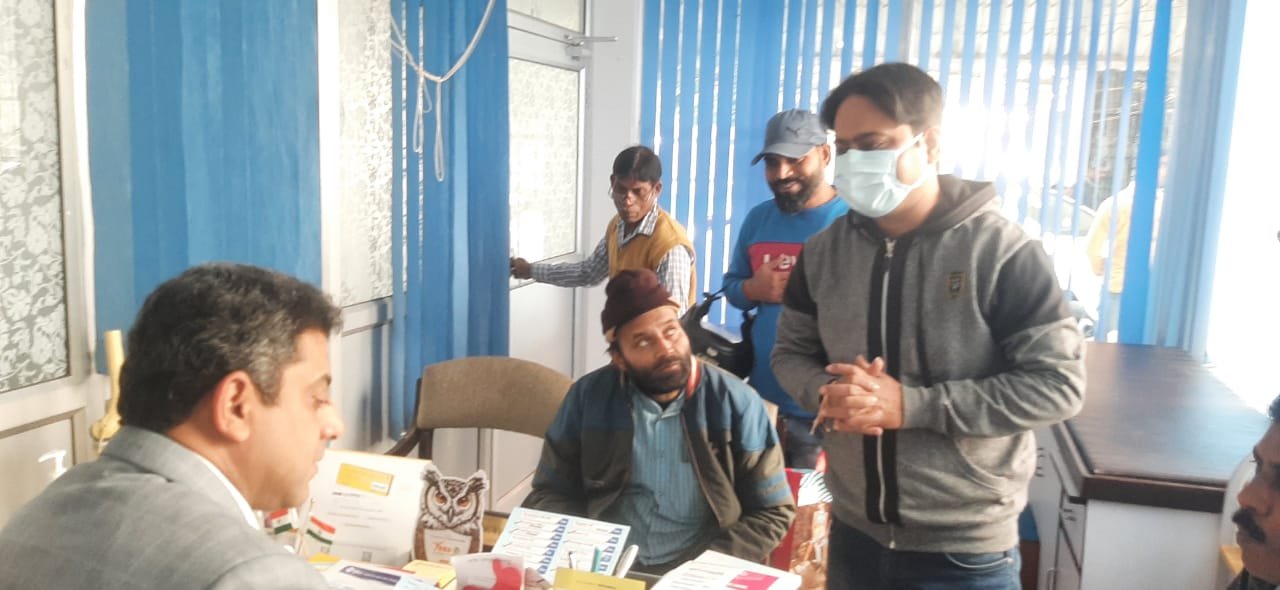 Free health camp organized