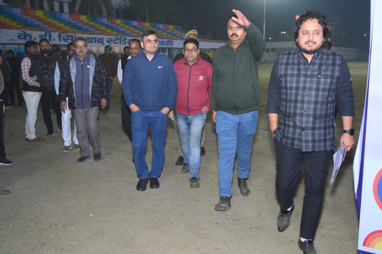 स्थानीय केडी सिंह बाबू स्टेडियम बाराबंकी