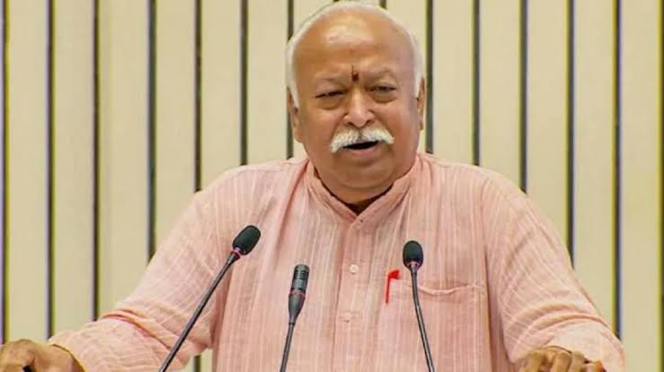 राष्ट्रीय स्वयंसेवक संघ (आरएसएस) के प्रमुख डॉ. मोहन भागवत