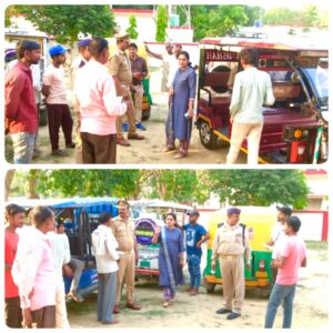 बाराबंकी में ई-रिक्शा चालकों का होगा डेटा डिजिटल रजिस्ट्रेशन