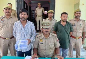 हत्या के प्रयास में दो अभियुक्त एक लाइसेंसी रिवाल्वर बरामद