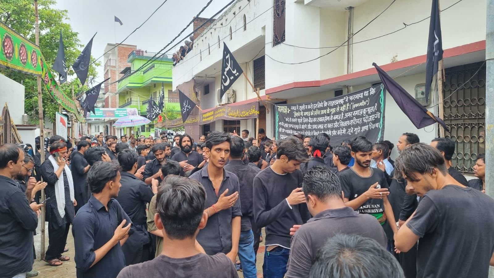 बाराबंकी में अय्यामे अज़ा समापन, हुसैनी जज़्बा बरकरार रहा  