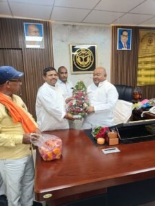 राजेश वर्मा के द्वितीय कार्यकाल पर भाजपा कार्यकर्ताओं ने किया स्वागत