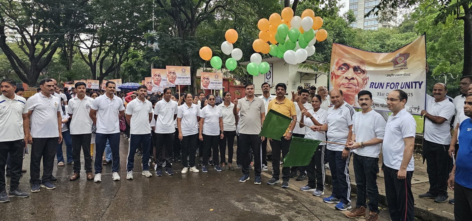 राष्ट्रीय एकता दिवस पर “रन फॉर यूनिटी का माटुंगा में आयोजन