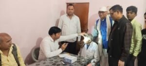 श्री नाथ सेवा सोसायटी के द्वारा नेत्र चिकित्सा शिवर
