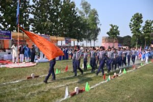 तीन दिवसीय स्काउट गाइड रैली का हुआ शुभारंभ।