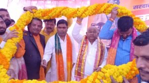 एकता पदयात्रा में गूंजे भारत माता के जयकारे, पुष्पवर्षा कर हुआ भव्य स्वागत