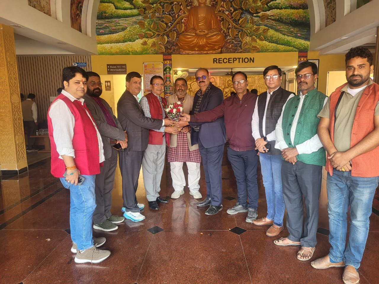 ब्रह्मर्षि वेलफेयर एसोसिएशन के राष्ट्रीय व स्थानीय पदाधिकारीयो की हुईं बैठक