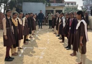 टाइनी टाट्स स्कूल में सात दिवसीय स्पोर्ट्स वीक का शुभारंभ