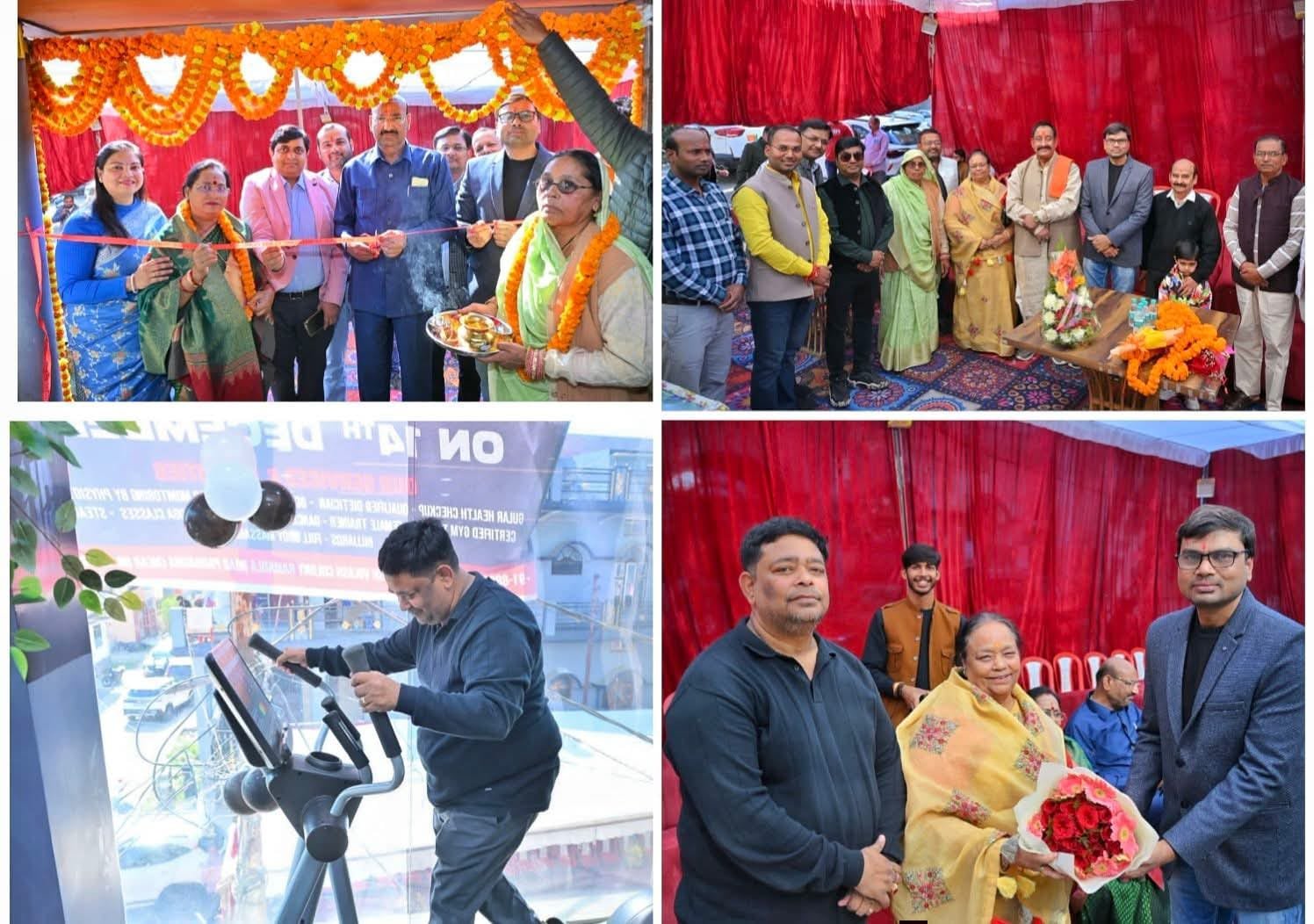 दिल्ली-मुंबई जैसा लग्ज़री जीम पडरौना में खुलने से युवाओं में हर्ष