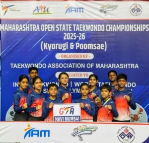 राज्य स्तरीय चैंपियनशिप में गुरुकुल ताइक्वांडो Academy की शानदार सफलता