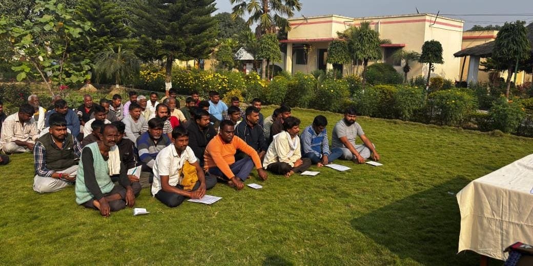 जिला कारागार का औचक निरीक्षण, बंदियों को दी गई निःशुल्क विधिक सहायता की जानकारी।