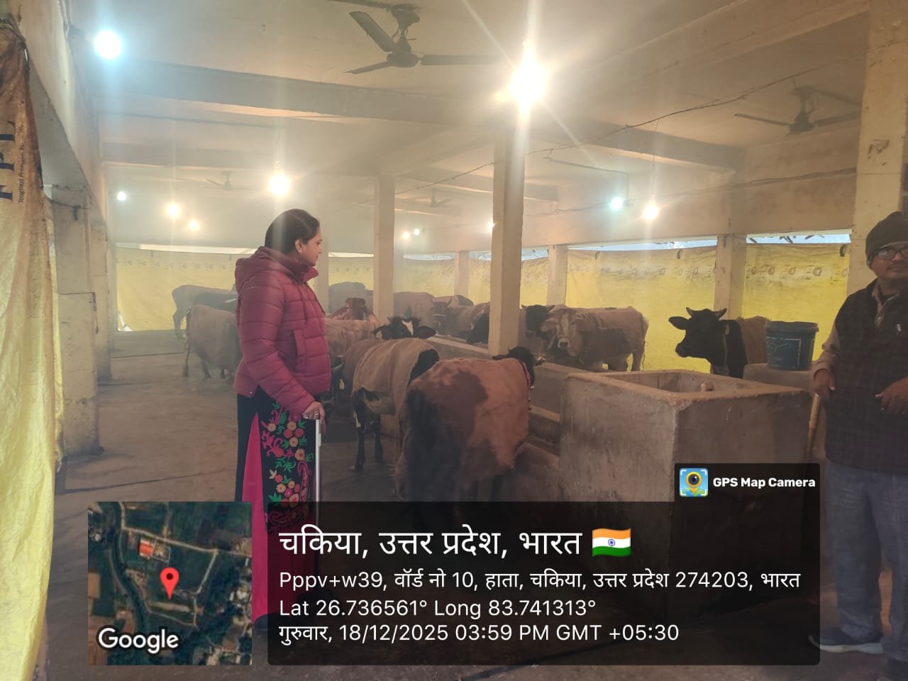 शीतलहर के दृष्टिगत रैनबसेरों, अलाव व गौशालाओं की सघन जांच, 133 कंबलों का वितरण