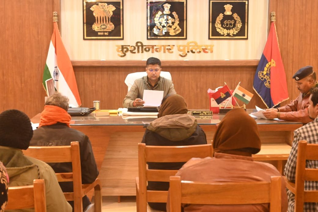 एसपी ने जनसुनवाई के दौरान जनता की समस्या सूने दिए सम्बन्धित को आवश्यक निर्देश