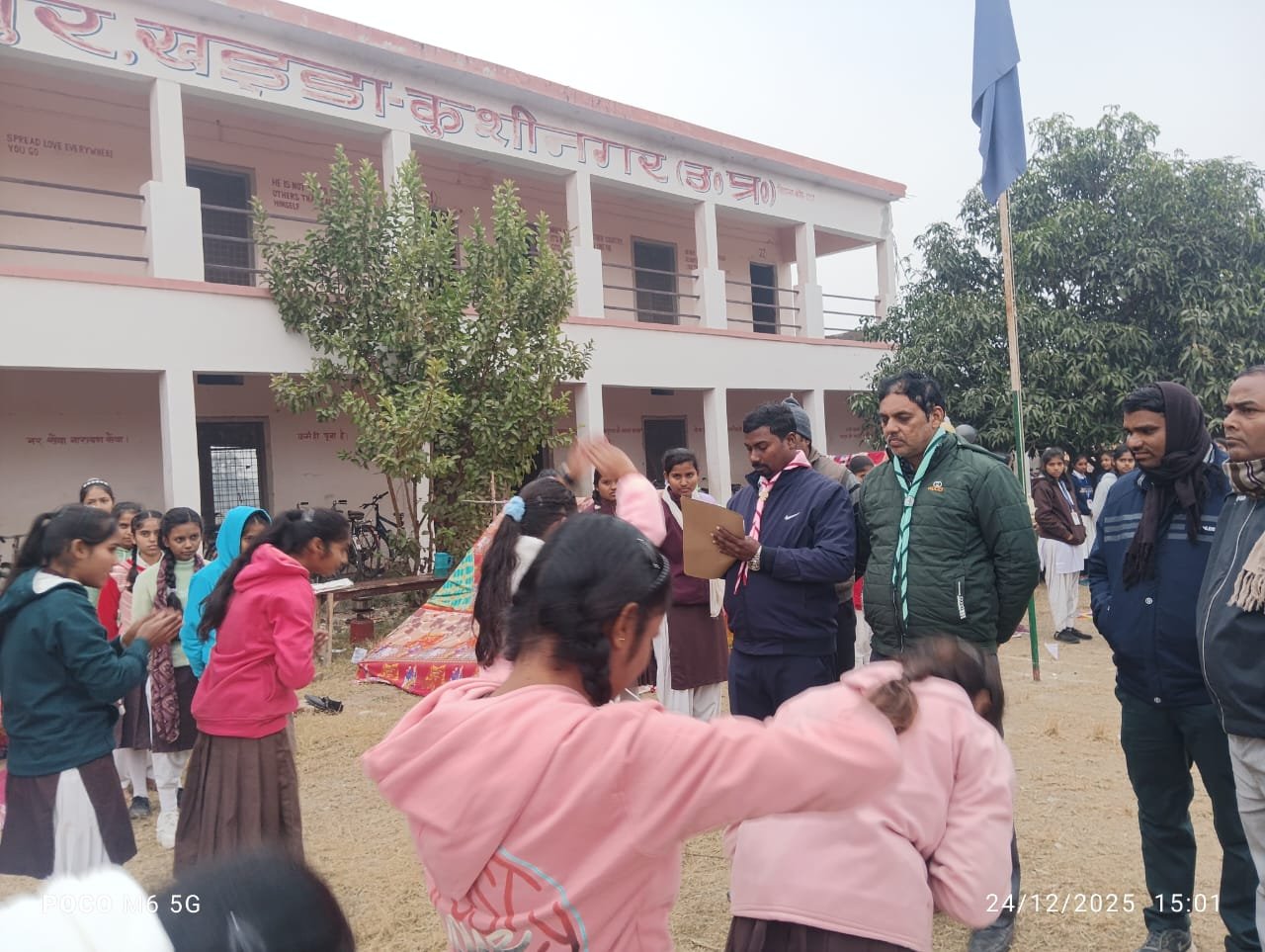 तीन दिवसीय भारत स्काउट गाइड शिविर का समापन, सांस्कृतिक कार्यक्रमों ने मोहा मन