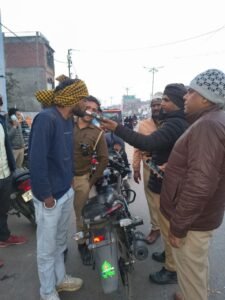 पुलिस ने सड़क दुर्घटनाओं रोकने के लिए कड़ा अभियान चलाया