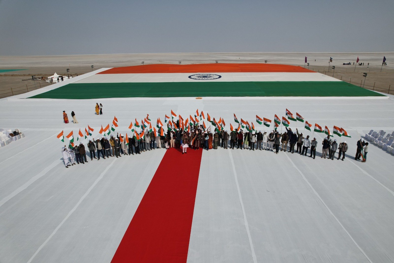 77th Republic Day Khadi Tricolour