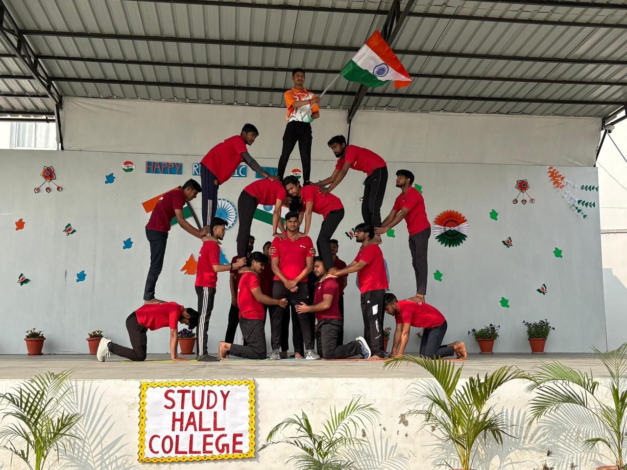 Study Hall College Republic Day Celebration