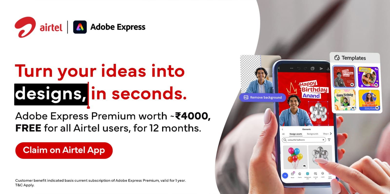 Airtel Adobe Partnership