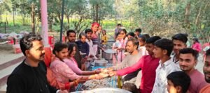 Shani Dev Idol Installation