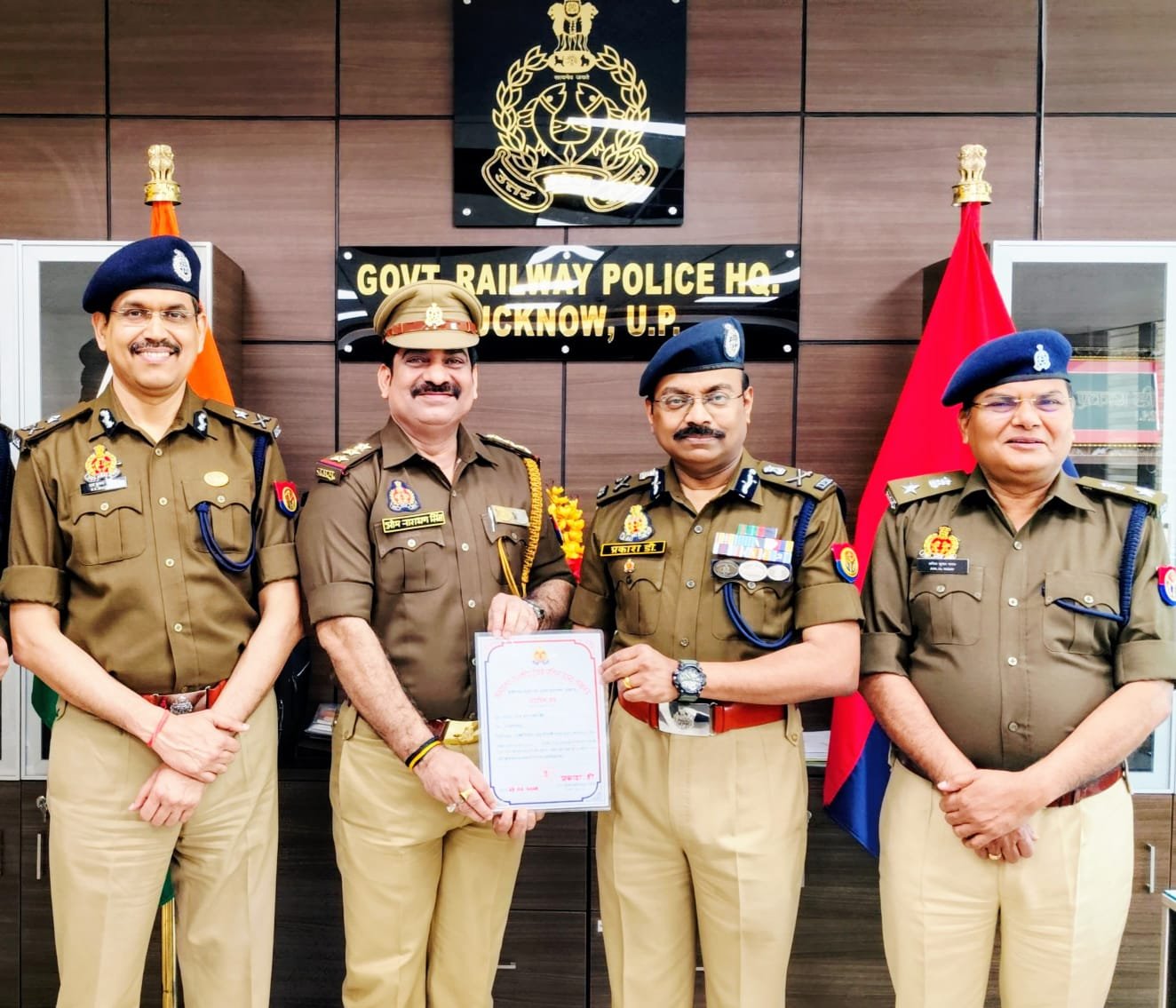 Do Saal की बच्ची सुरक्षित, जीआरपी टीम सम्मानित