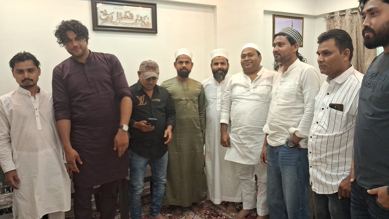 Haseeb Khan Mumbai Visit