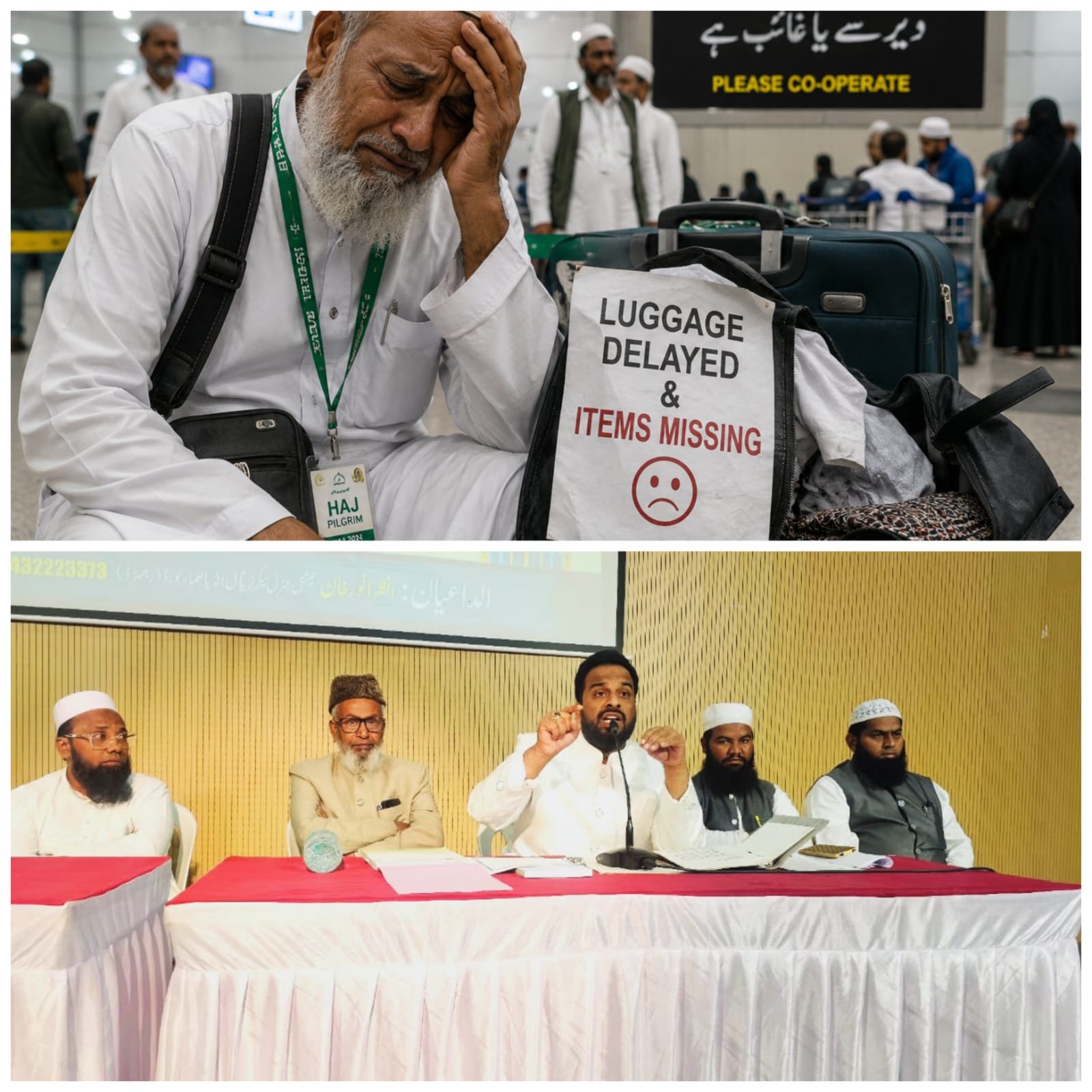 Hajj Luggage Issue