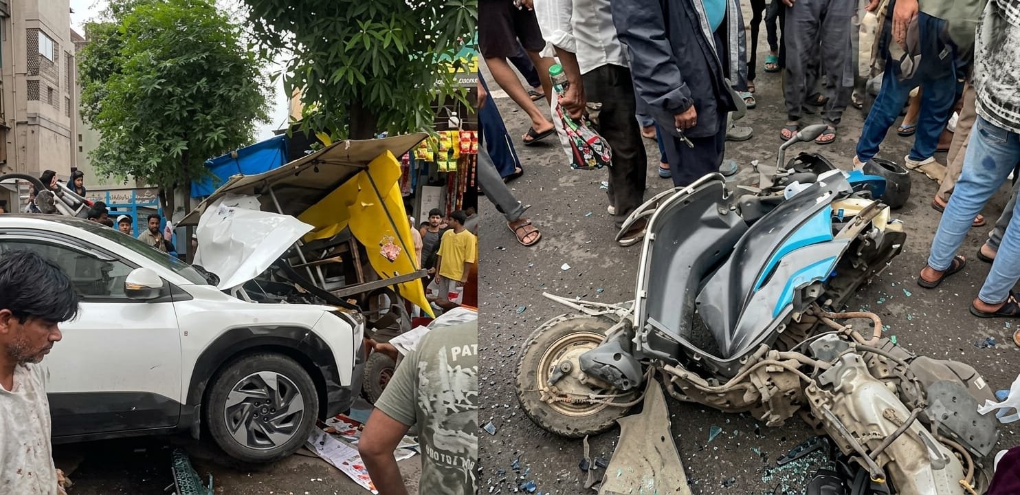 Taloja Road Accident