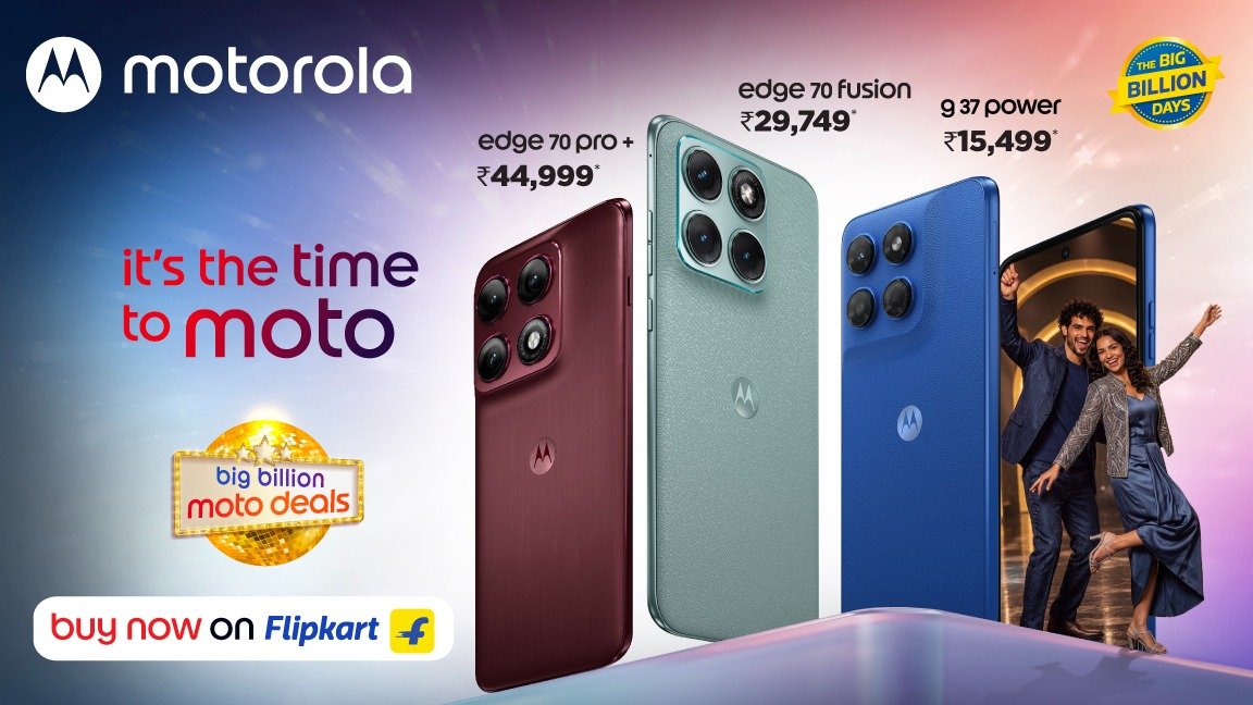 Motorola स्मार्टफोन खरीदने का मौका, बिग बिलियन डेज़ में खास कीमतें